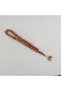Pine Tree Sphere Cut 10mm Prayer Beads Dark Brown - 2
