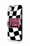Redmi 10 2022 Compatible Black Good Vibes Patterned Silicone Case - 4