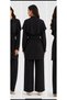 547-115 Women's Ruffled Detail Tight Suit - 2