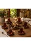 Wooden Coasters Set of 6 – Tea & Coffee Serving Set - 3