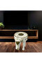 Hand-Painted Wooden Elephant Side Table Rajasthani(width 12.5inches x depth 16inches x height15) - 5