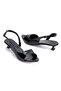 Women's Short Heeled Closed-Side Casual Shoes - 2