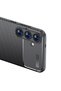 Galaxy S25 Case Carbon Look Silicone with Camera Protection Ultimate Protection Brsa - 3