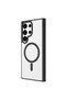 Galaxy S24 Ultra Case Magsafe Transparent Back Face Camera Raised Silicone Brsa