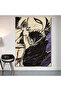 Tokyo Ghoul Ken Kaneki Wall Cloth Wall Tapestry First Quality Satin Fabric Poster