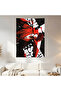 Attack on Titan Mikasa Ackerman Wall Covering Wall Tapestry First Quality Satin Fabric Poster - 2