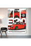 Bmw E30 30 Years Edition Wall Covering Wall Tapestry First Quality Satin Fabric Poster