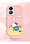 Vivo Y02S Compatible Case Camera Protector Pink Silicone Couple Phone Case Kitty Pattern - 2