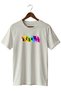 Printed Energetic Street Fashion Tshirt Colorful Patterned Dance Festival T-Shirt