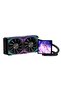240D Liquid CPU Cooler, 240mm Radiator with DIY Display Screen, Dual ARGB Fans, Intel/AMD Support - 4