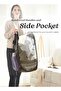 Collapsible Mesh Laundry Hamper 72 L | Foldable Clothes Basket with Handles and Side Pocket - 2
