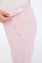 Pregnant Women's Cotton Hooded Maternity Tracksuit Set Pink-26202 - 4