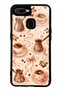Oppo A5S Glossy Phone Case with Blush Coffee Bow Design
