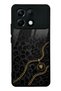 Xiaomi Poco X6 Pro Black Panther Gold Design Glossy Phone Case