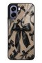 Oppo A6T Midnight Bow Design Glossy Phone Case