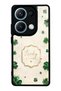 Xiaomi Redmi Note 13 Pro 4g Ivory Lucky Clover Design Glossy Phone Case