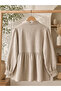LINEN PLEATED TOP EMBROIDERED LOOSE FIT (FIT UP TO SMALL to LARGE) - 3