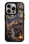 iPhone 15 Pro Midnight Bosphorus Design Glossy Phone Case