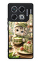 Infinix Gt 20 Pro Matcha Kitty Café Design Glossy Phone Case