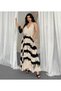 Women's Tie-Dye Washed Halter Neck Strap Pocketed Loose Flared Summer Maxi Dress - 8
