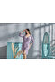Women's 95% Viscose Polka Dot Patterned Dressing Gown & Nightgown Set
