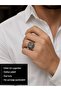 Imperial Eagle Adjustable Men's Ring Eagle Seal Adjustable Men's Ring