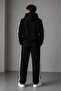Men's Hooded Striped Track Suit - 2