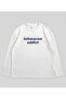 Lahmacun Addict Printed Long Sleeve Relaxed Fit T-Shirt