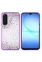 Galaxy A26 Case with Camera Protection, Glittery Drop-Resistant Silicone Butam