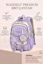 Imported Luxury Quality Accessory Bag 26908 for Primary and Secondary School Students, Imported Bag with Wallet and Detailed Accessories Li̇la - 3