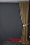 Striped Model Gold Color Single Wing Without Flowers Ready-Made Background Curtain 200*260 cm - 8