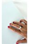 Xuping Elegant Jeweler Model Adjustable Gold Ring with Stones in the Middle - 5