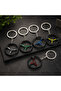 Stylish Steering Wheel-Shaped Gift Keychain, Very Stylish, a Gift for Those with a Stroller, a Gift for Dad, a Gift for a Man.