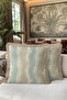 Abstract Marble Pattern Stylish Fringed Pillow Cover-Geometric Eclectic Beige Mink Tassel Throw Pillow Cover - 4