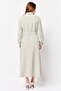 Jeans Women Stripe Shirt Dress, Multicolor - 2