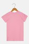 Toddlers Girl Graphic Print Short Sleeve T-Shirt, Pink - 3