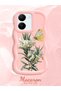 Vivo Y27S Compatible Case Camera Protector Pink Silicone Couple Phone Case Butterfly Pattern - 2