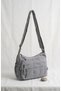 Women's Multi-Compartment Long Cross Strap Clinker Waterproof Fabric Shoulder Bag - 4