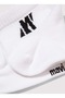 M0911962 N Pro Logo Embroidered Unisex Socks White - 2