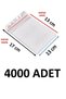 4000 Pieces 13X17 cm Transparent Adhesive Gelatin Bags Dowry Bags