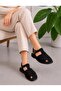 Women's Comfortable Sole Leather Powder Cage Casual Sandals - 3
