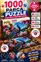 1000 Piece Puzzle Peacock and Flower Scenic Adult Puzzle 69X50 cm Educational Intelligence Game - 3