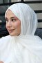 F Pattern Premium Shawl-White - 5