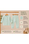 Greenmoon Baby Breathable Perforated Fabric Cotton Baby Pajama Set - 2