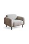 TEEK SINGLE SEATER SOFA- GREY - 4
