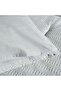 Waffle Stripe 3- piece Full Comforter Set 160x240cm - Grey Mist - 5