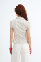 Buttoned Short Sleeve Shirt G8419 - 6