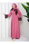 Women's Lace-Detachted Shawl with Lace Details, Tesstur Ferace Kep - 3