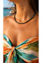 Natural Stone Green Balance Stone Gift Necklace - 3