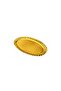 Oval Gold Dessert Trays – Sturdy Disposable Cake Platters for Catering & Parties, Pack of 13